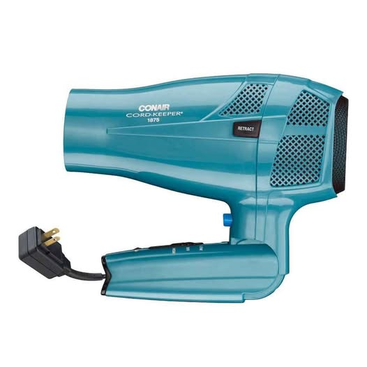 Secadora plegable Conair 1 de 875 vatios con sistema de sujeción del c...