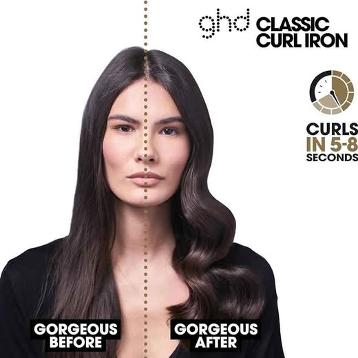 Rizador profesional para el cabello ghd Curve® | Ondas suaves, rizos c...
