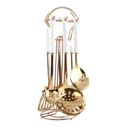 AQUAX 7-Piece Stainless Steel Cookware Set...