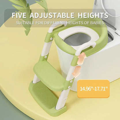 Asiento de inodoro de entrenamiento para niños y niñas, asiento de ino...