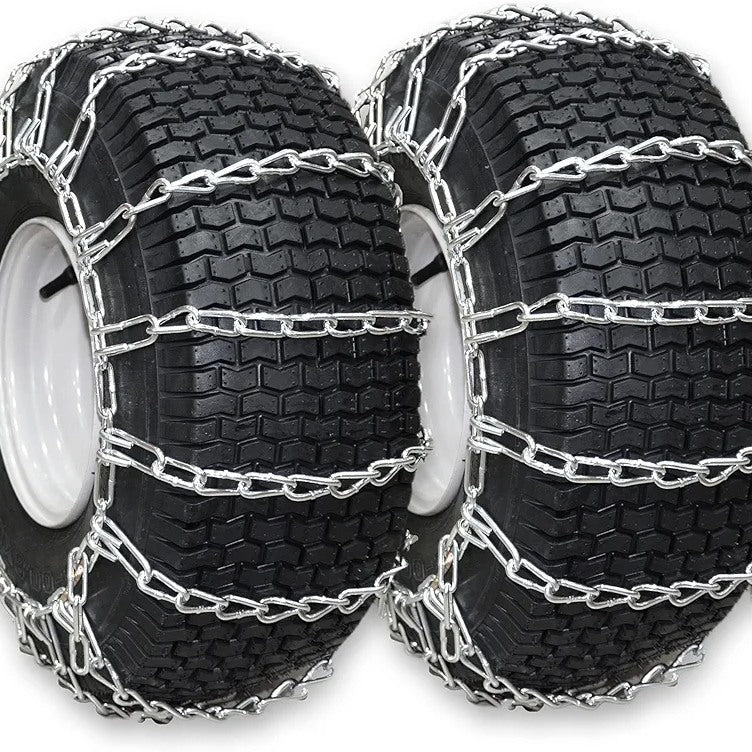 OakTen Juego de 2 cadenas de neumáticos para sopladores de nieve y con...
