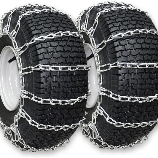 OakTen Juego de 2 cadenas de neumáticos para sopladores de nieve y con...