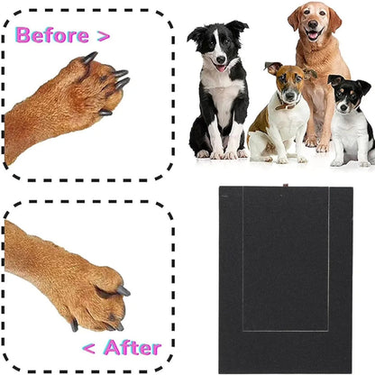 Tablero de Uñas para Perros, Almohadilla para Rascar, Papel de Lija de...