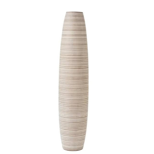 Leewadee Jarrón decorativo alto para decoración de sala de estar, 33 p...