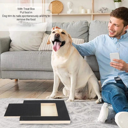 Tablero de Uñas para Perros, Almohadilla para Rascar, Papel de Lija de...