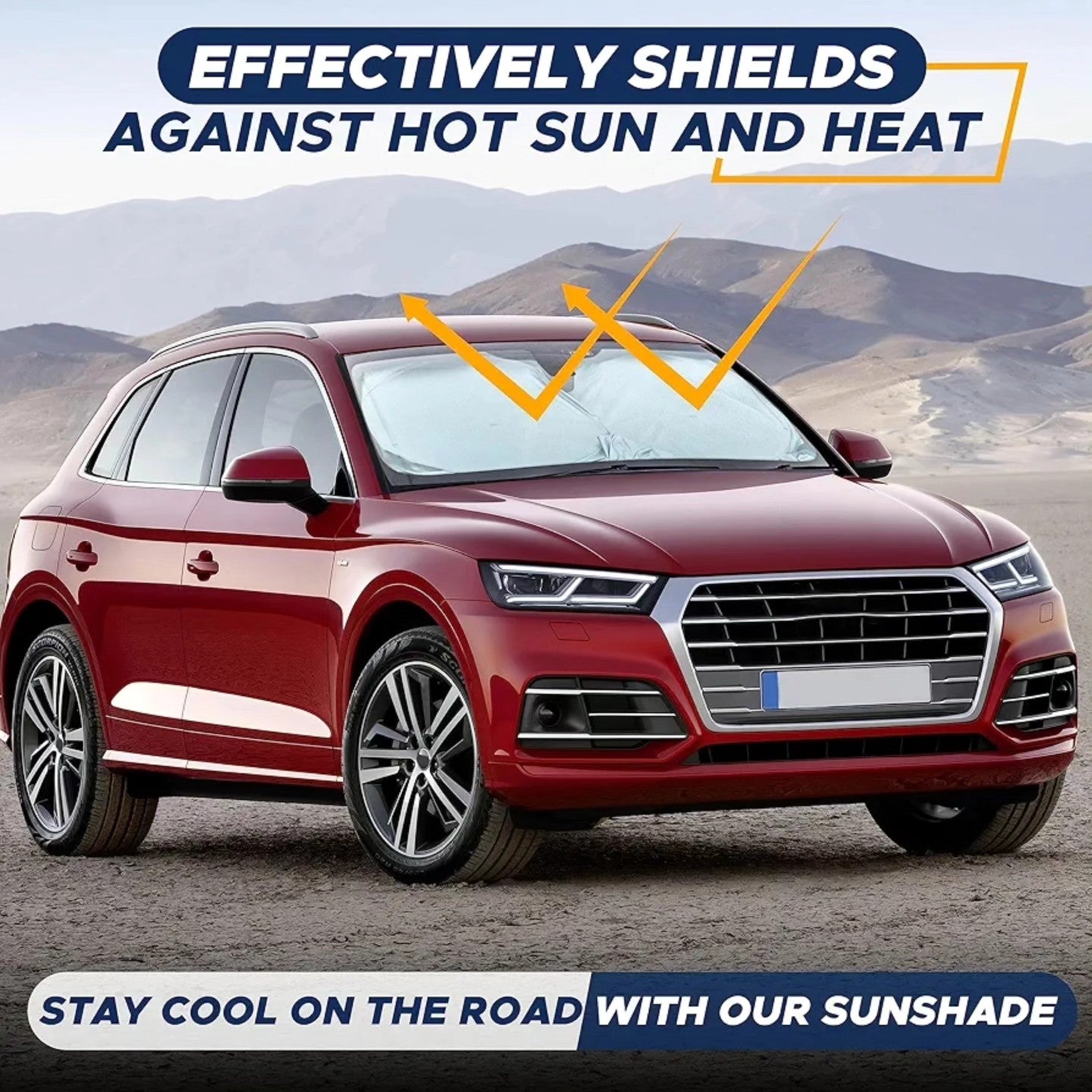 EcoNour - Car Windshield Sun Shade Reflector, UV Protection...