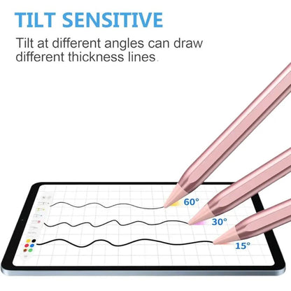 Lápiz óptico para iPad 2018-2023 con rechazo de palma, lápiz activo pa...