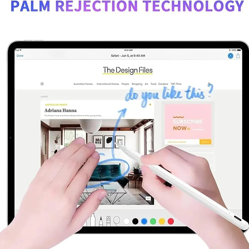Lápiz óptico para ipad 2018-2020 air 3/4/5 ipad mini 5/6