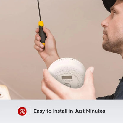 X-Sense Detector de humo Detector de monóxido de carbono, detector de ...