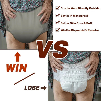 Panitay 7 piezas de pañales para adultos, incontinencia, a prueba de f...