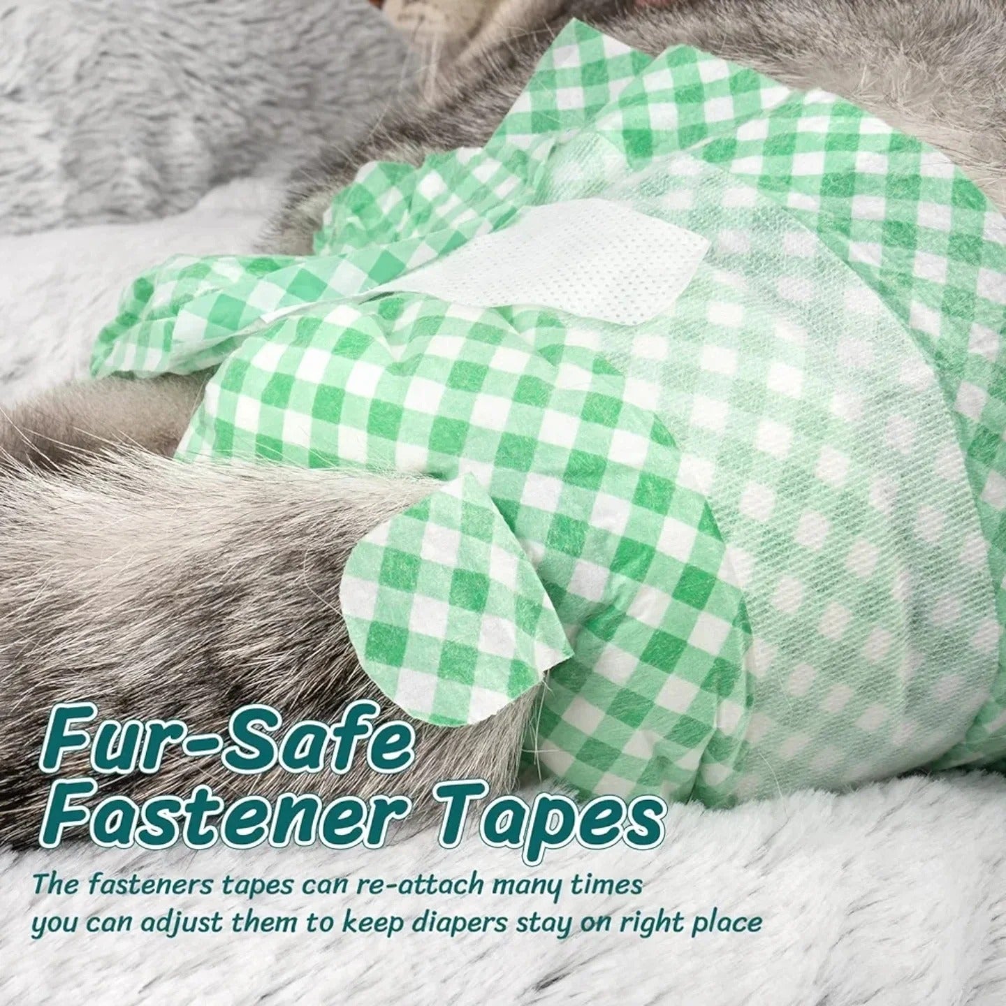 Pet Soft Pañales desechables para gatos – Pañales para perros en perío...