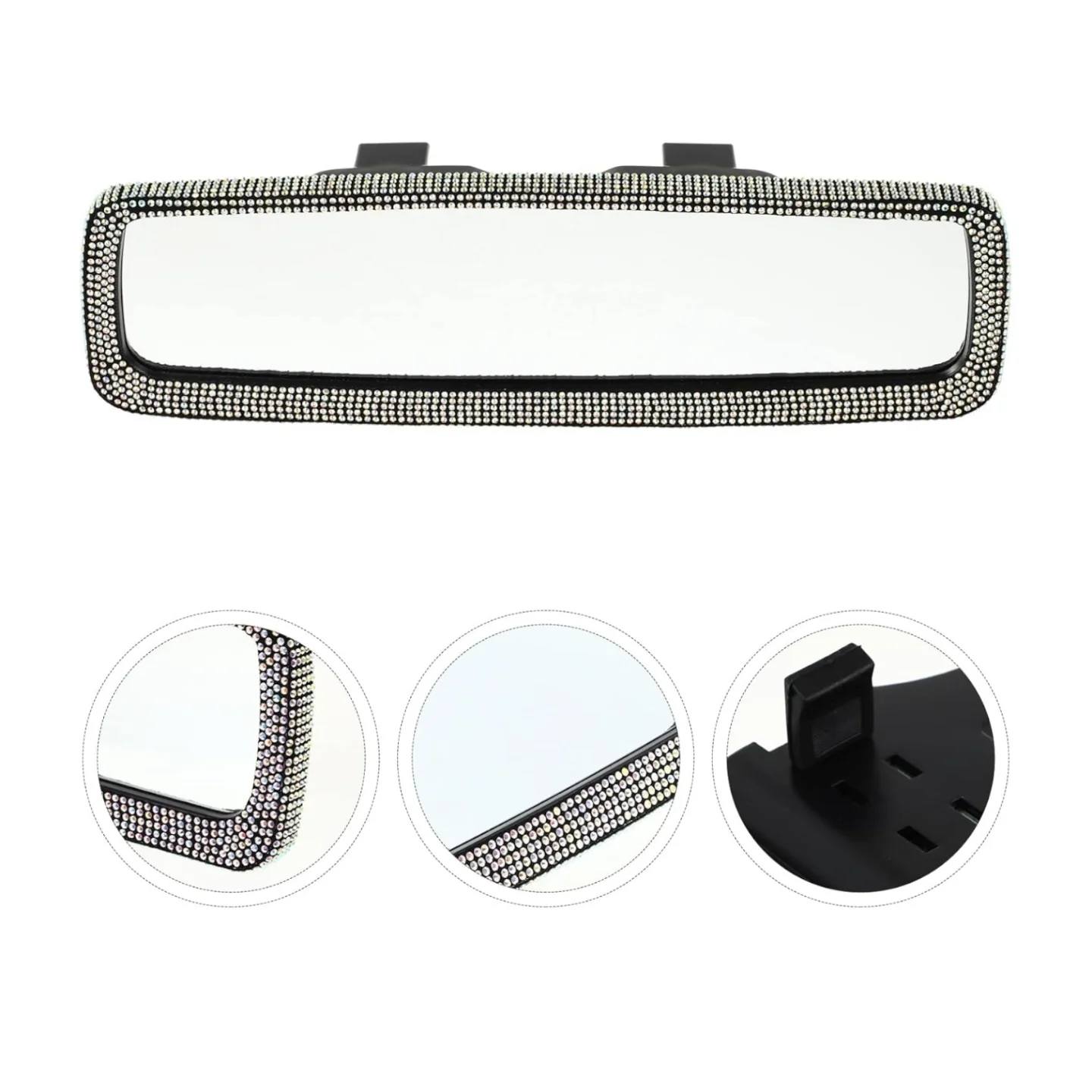 Car Rearview Mirror, Wide Angle Rearview Mirror with...