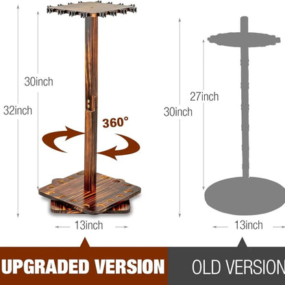 360 Degree Rotating Garage Fishing Rod Holder, Fishing Rod Rack, Fishing Rod Holder ...