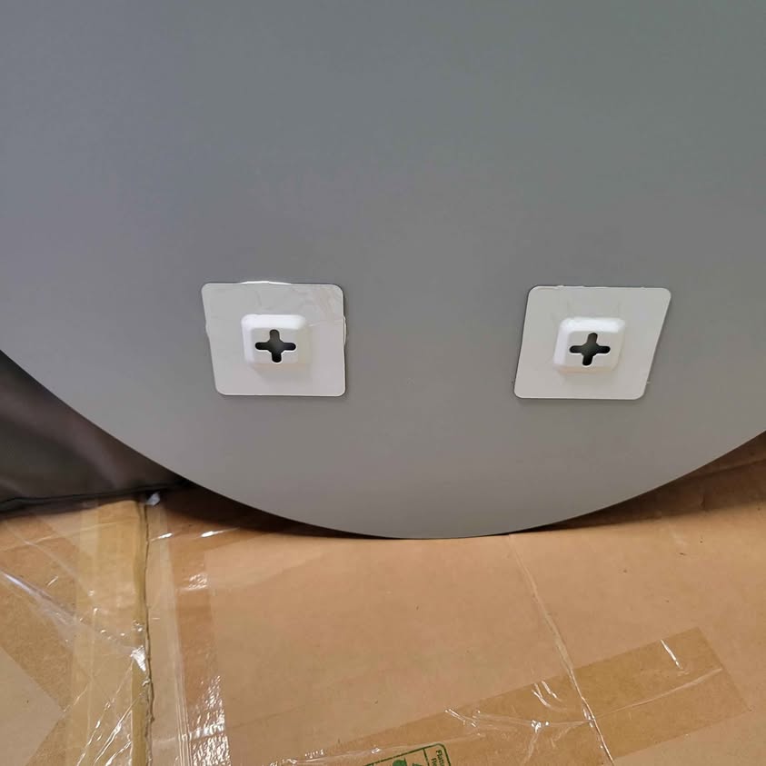 AUSHOWER Espejo de pared ovalado sin marco de 24 x 36 pulgadas para bañ...