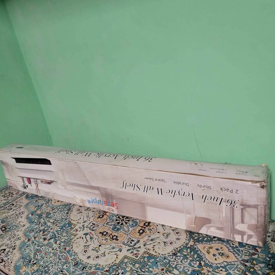 36" Long Wall Mounted Floating Shelves, Set of 2