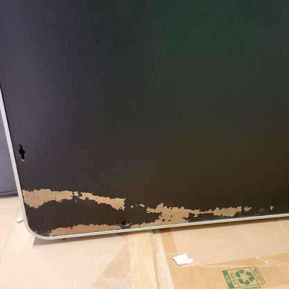 TokeShimi Espejo de baño plateado cepillado de 30 x 36 pulgadas para p...