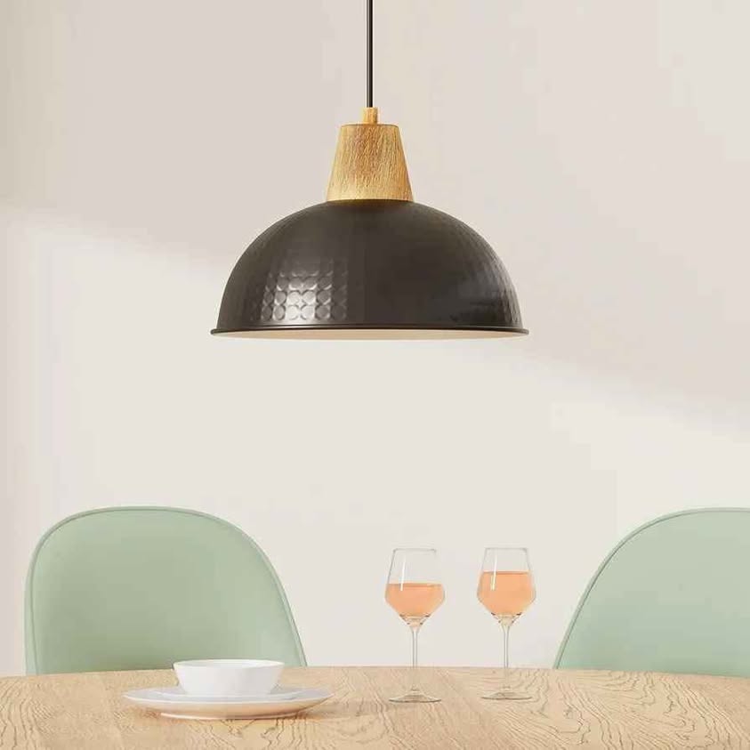 HWH - Paquete de 2 luces colgantes modernas para colgar en el techo de...