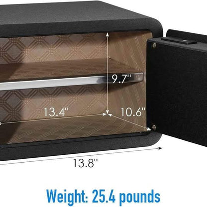 Tenamic Biometric Fingerprint Safe, 0.85 ft...