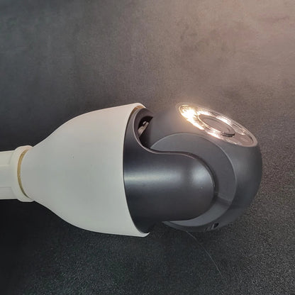 Cámara de seguridad con bombilla panorámica, FHD 2K inalámbrica Wi-Fi ...