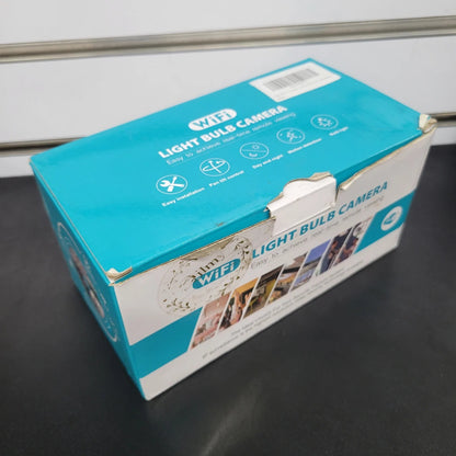 Cámara de seguridad con bombilla panorámica, FHD 2K inalámbrica Wi-Fi ...