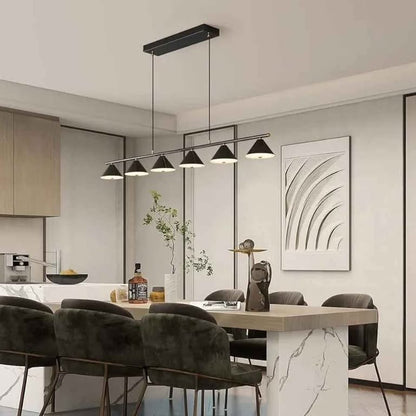 Garwarm Modern Chandeliers for Dining Room, Dimmable Pendant Light...