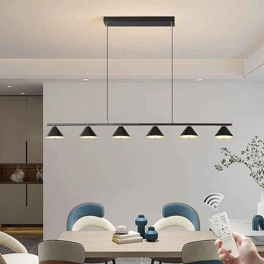 Garwarm Modern Chandeliers for Dining Room, Dimmable Pendant Light...
