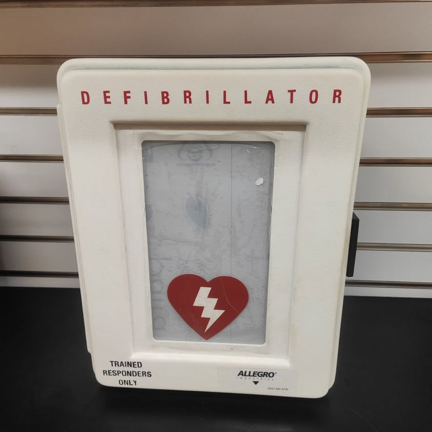 Allegro Industries  Caja de pared de desfibrilador de plástico