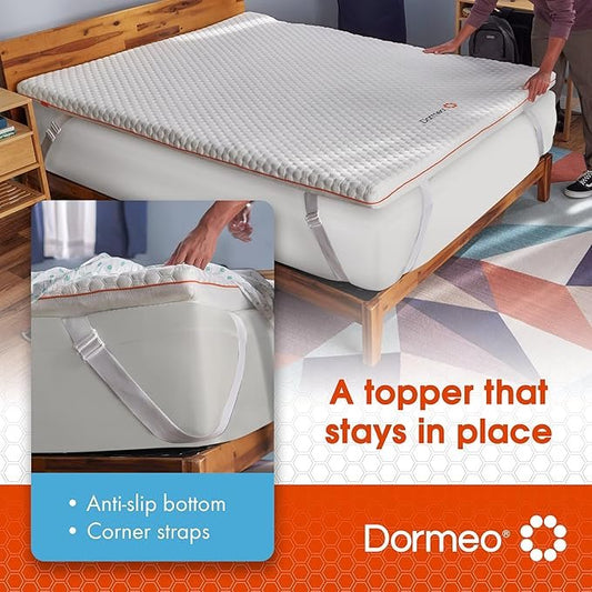 Dormeo - Double Mattress Topper, Octaspring Technology, Cooling...