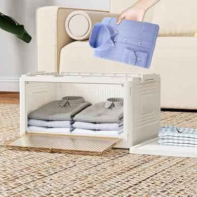 HOMIDEC Organizadores de armario y almacenamiento de 70 cuartos de gal...