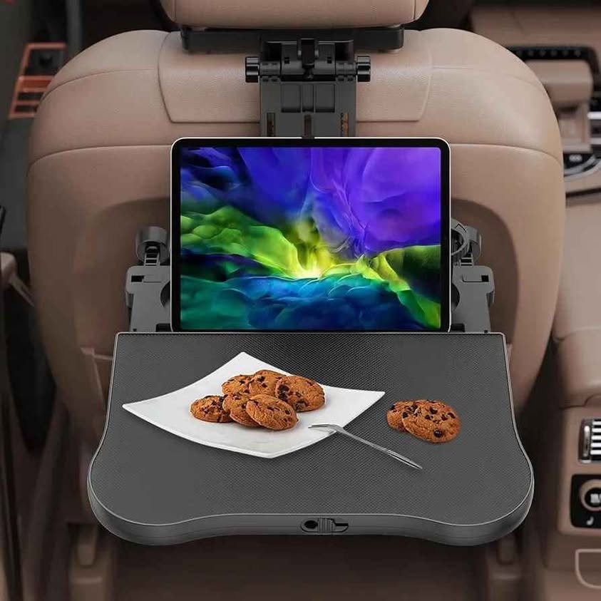 Mesa plegable para asiento de automóvil, para niños, pasajeros, viajes...