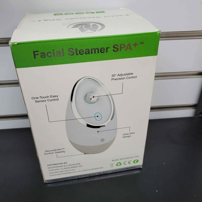 Microderm GLO SPA+ Facial Steamer – The Ultimate Natural Warm Mist...