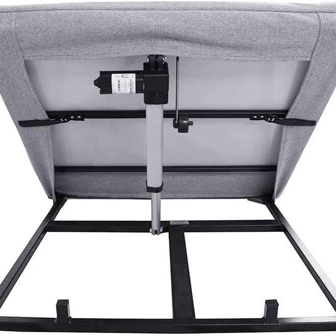 Respaldo de cama ajustable para pacientes ancianos lesionados, silla d...