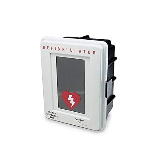 Allegro Industries  Caja de pared de desfibrilador de plástico