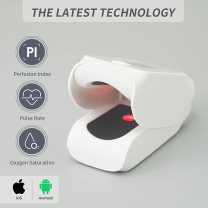 Livocare PO1 by iHealth - Finger Pulse Oximeter, Blood Saturation Monitor...