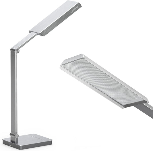LEPOWER Lámpara de escritorio LED brillante – 900LM 24W Control táctil...