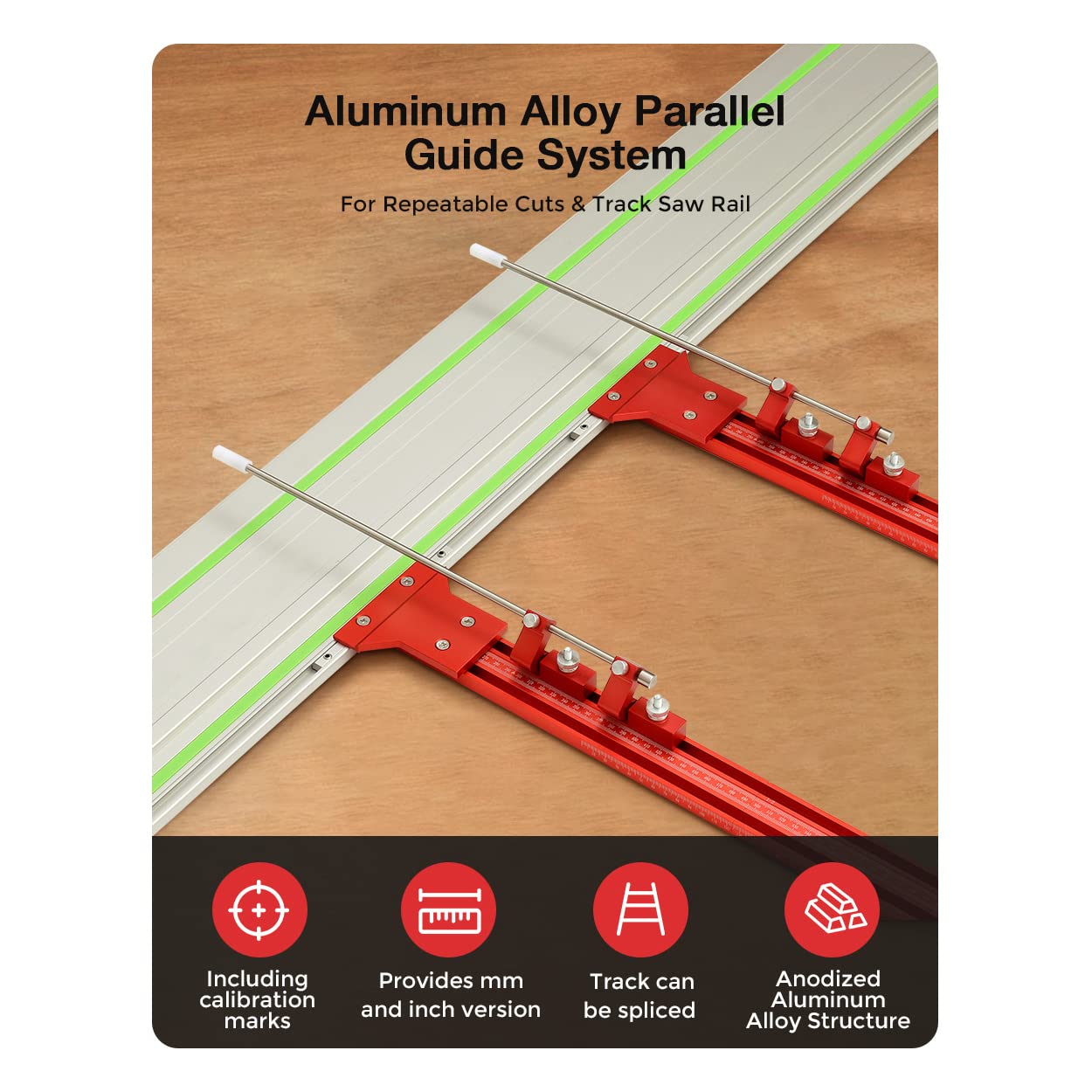 Sistema paralelo de aleación de aluminio mejorado para corte...
