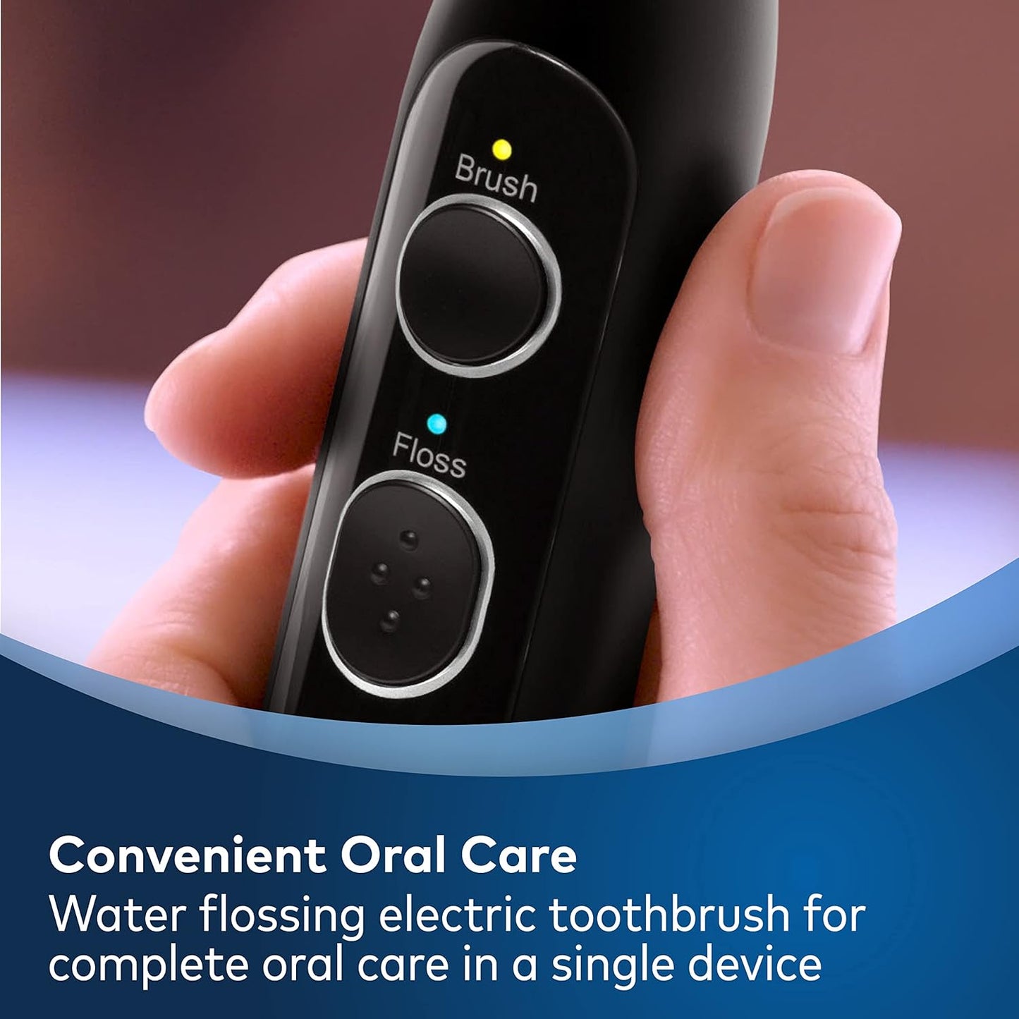 Waterpik Sonic - Cepillo de dientes e irrigador dental profesional Fus...