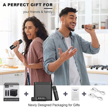 Altavoz Bluetooth portátil, máquina de karaoke para adultos ...