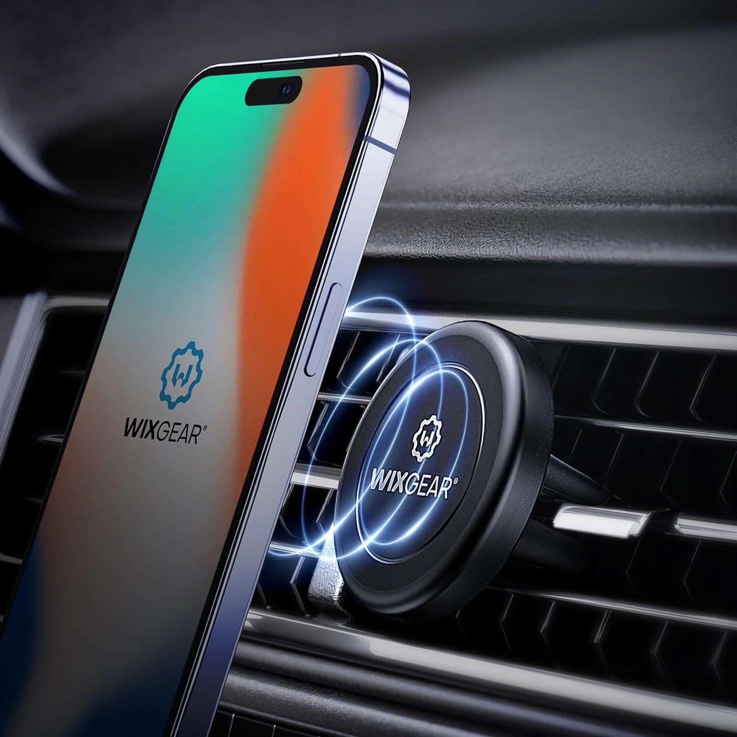 Soporte magnético para teléfono para automóvil WixGea...