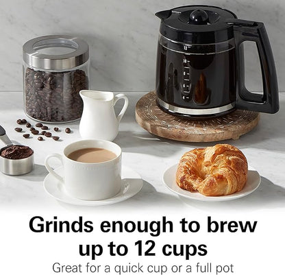 Hamilton Beach Fresh Grind Electric Coffee Grinder for whole beans, is...