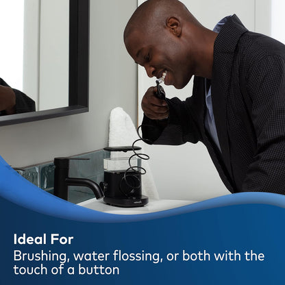 Waterpik Sonic - Cepillo de dientes e irrigador dental profesional Fus...
