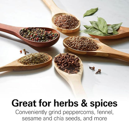 Hamilton Beach Fresh Grind Electric Coffee Grinder for whole beans, is...