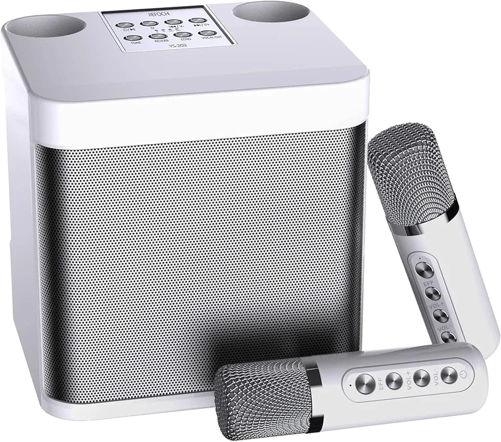 Altavoz Bluetooth portátil, máquina de karaoke para adultos ...