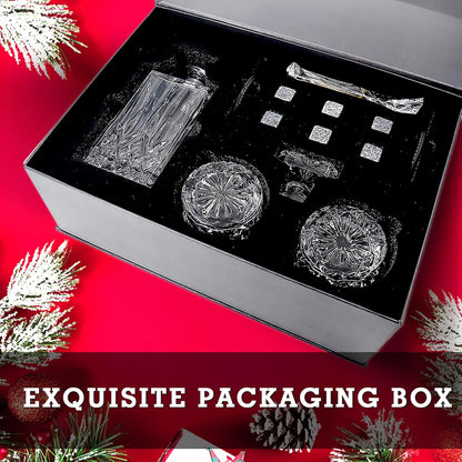 A.VONCI - Juego de jarra de whisky con 2 vasos...