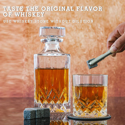 A.VONCI - Juego de jarra de whisky con 2 vasos...