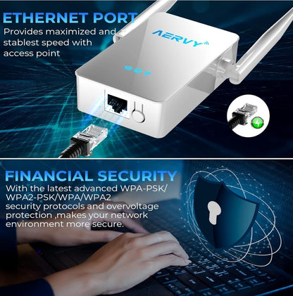 Extensor de señal WiFi de lanzamiento 2023 para el hogar, alcance ...