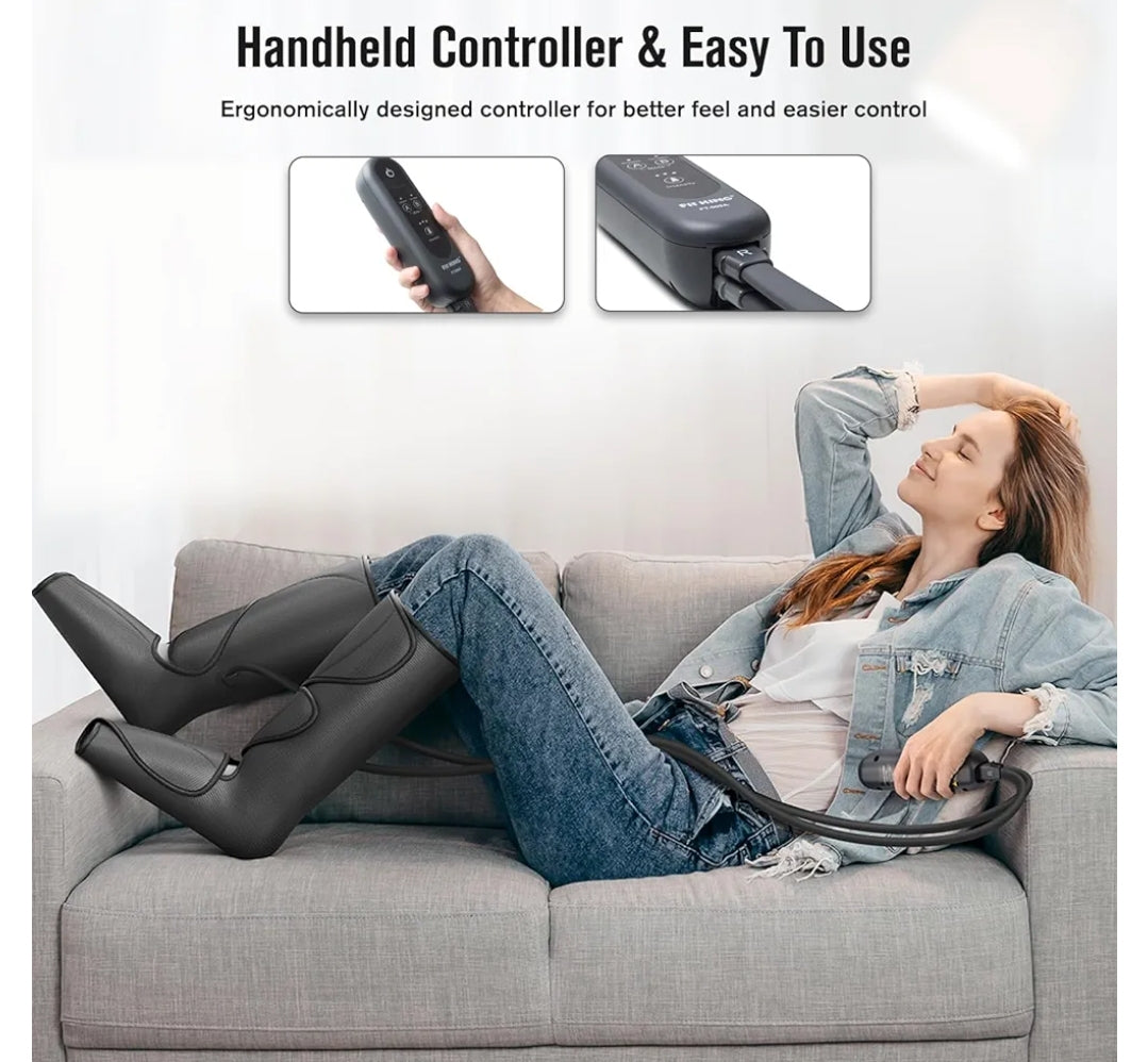 FIT KING Air Leg Massager for Circulation and Relaxation M...