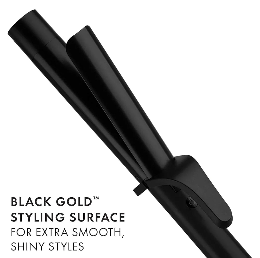 Hot Tools Pro Artist - Plancha rizadora de pelo digital color oro negr...