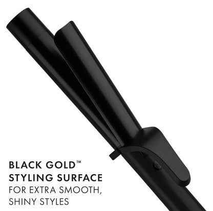 Hot Tools Pro Artist - Plancha rizadora de pelo digital color oro negr...