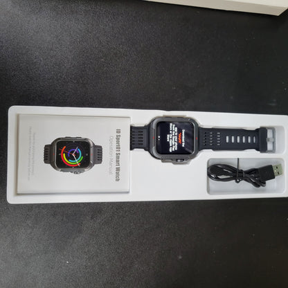 Reloj smart para hombre, contestar/hacer llamadas Bluetooth, marco de ...